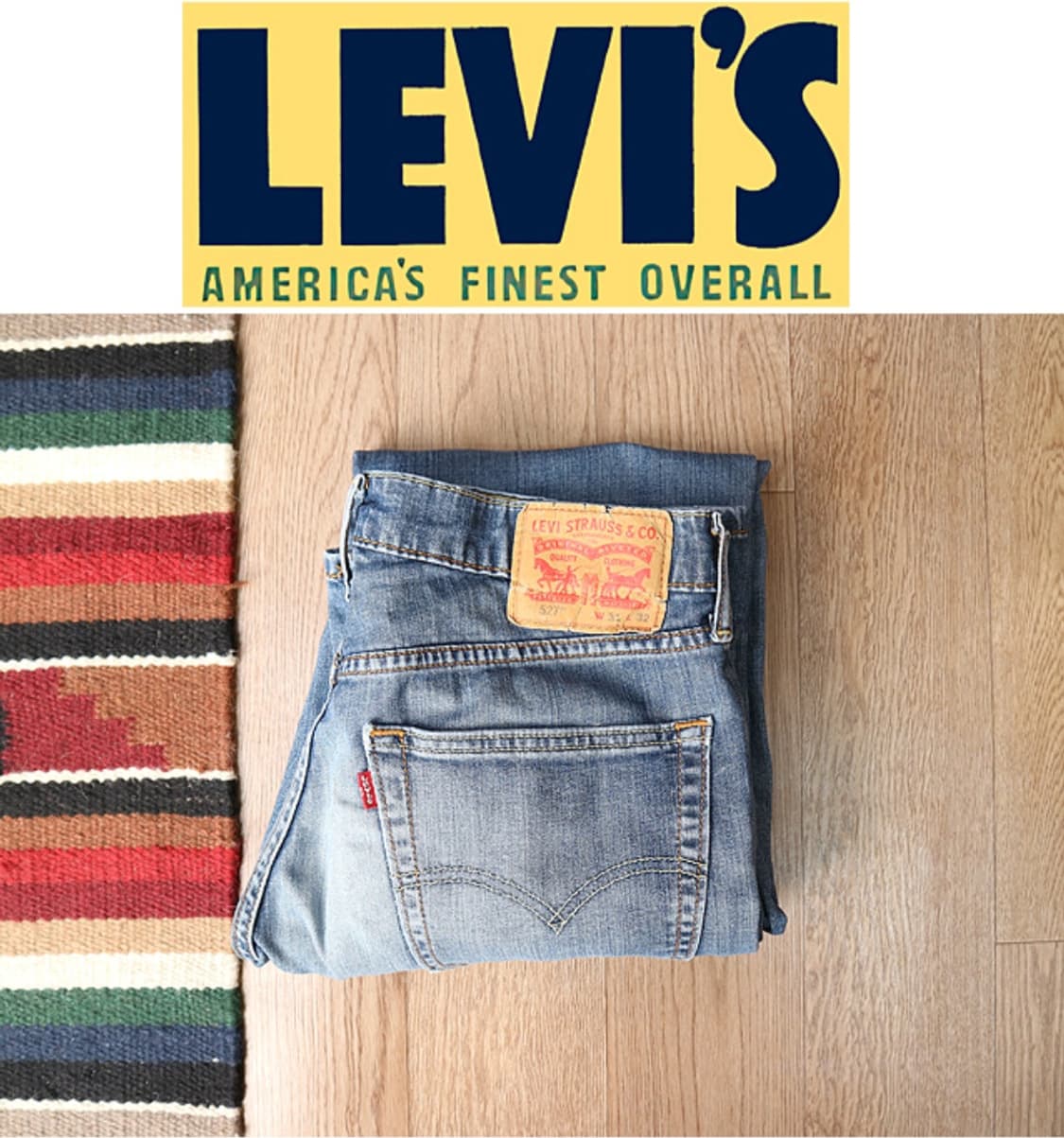 
LEVIS 리바이스 527 부츠컷 데님  29사이즈 세탁완료  상품이미지1