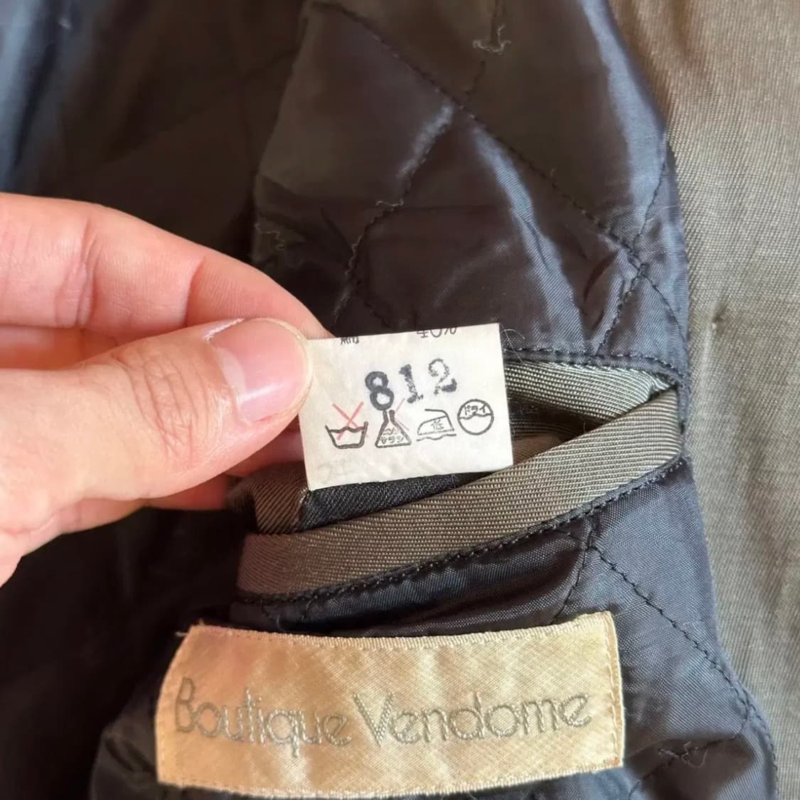 Boutique vendome double breasted jacket 상품이미지10