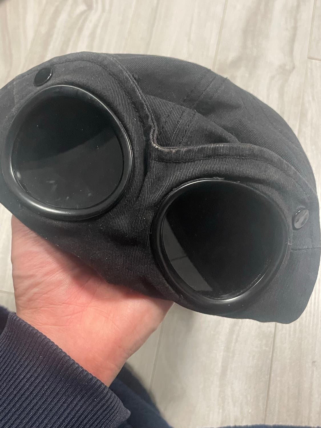 Cp컴퍼니 고글캡 블랙 상품이미지4