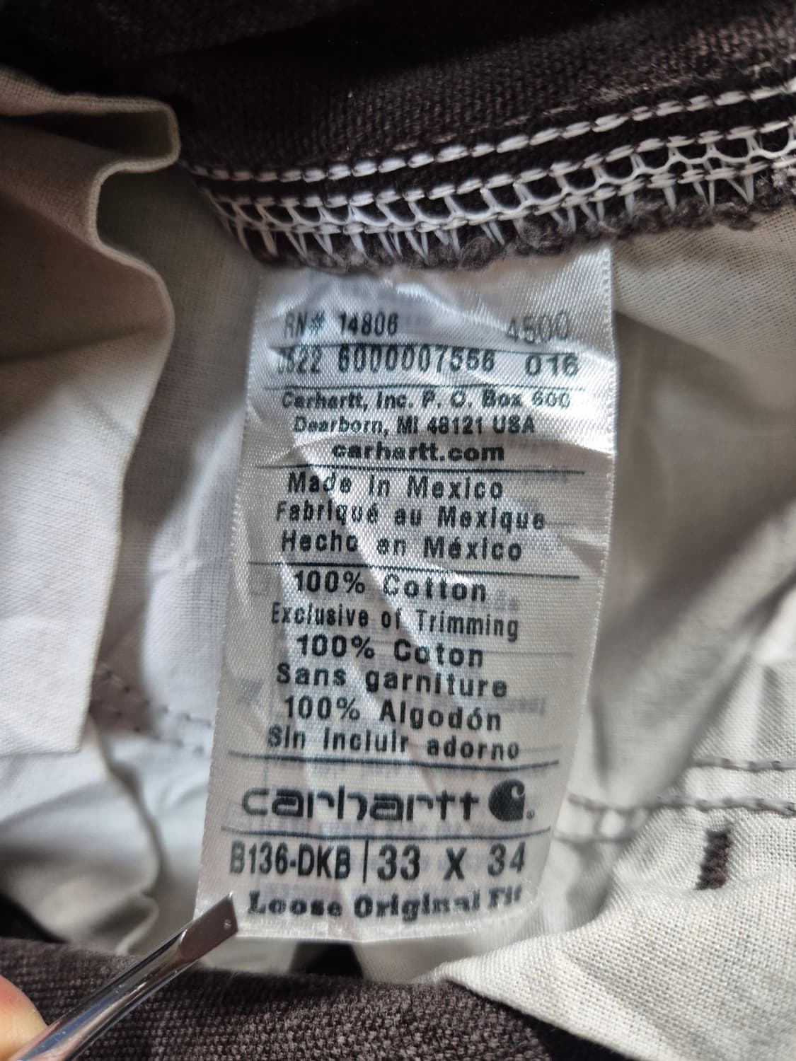 칼하트 더블니 (cdp8) 상품이미지7