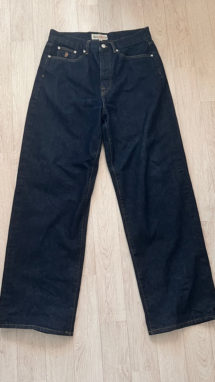 stussy RELAXED JEAN DENIM - RINSED INDIG 상품이미지2