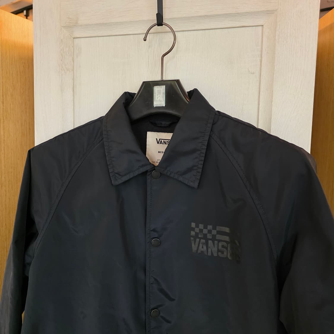 반스 블랙 코치 자켓 (M) 상품이미지2