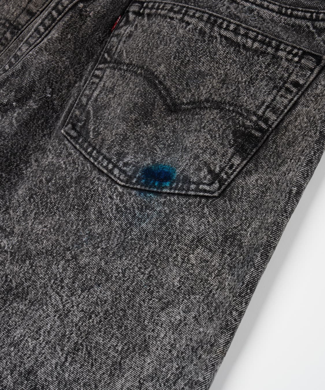 90's 리바이스 501 USA Made 워시드블랙 상품이미지8