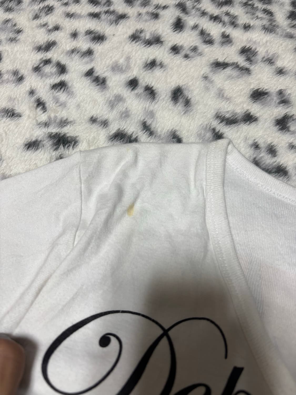 “Unknown” Y2K Mood Print Tee 상품이미지4