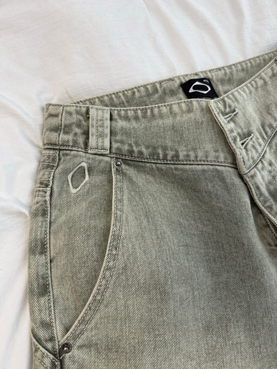 미스치프 롬버스 워시드 진 상품이미지3