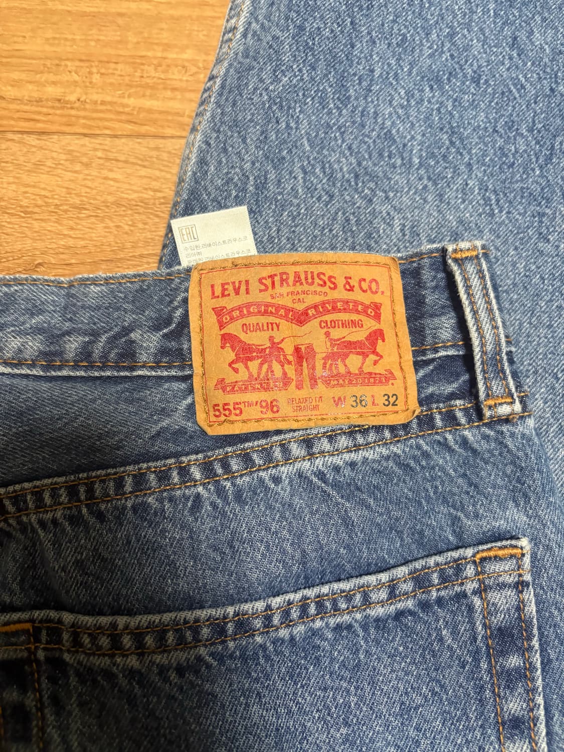 리바이스 555 96 W36 L32 상품이미지2
