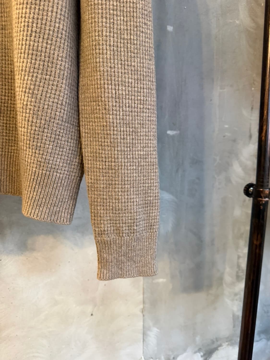 갤럭시 리미티드 에디션 숄칼라 니트 100~105 상품이미지6