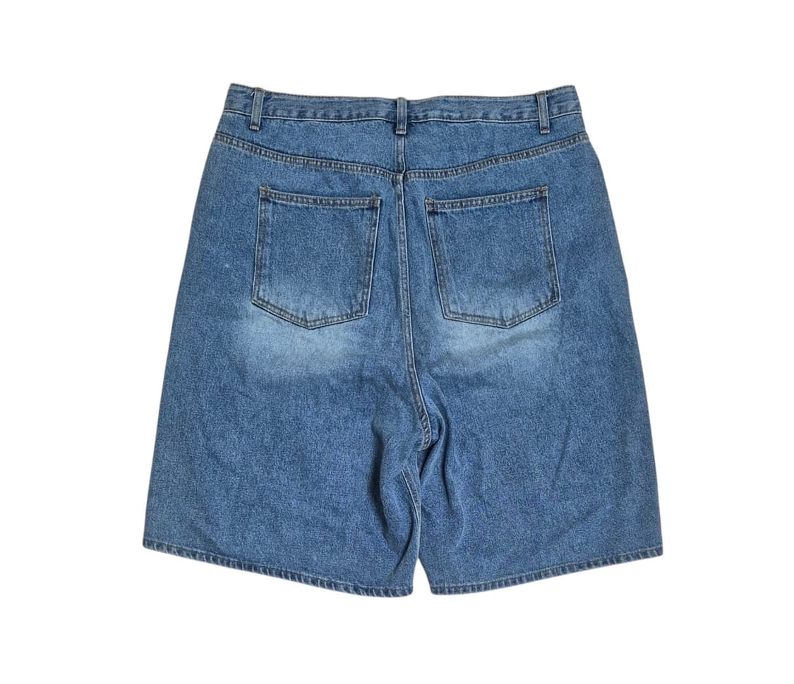 Vintage 버뮤다맛 워싱 데님 반바지 상품이미지2