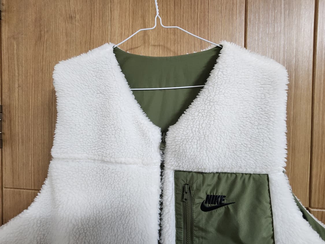 (XL)나이키 클럽 리버서블 뽀글이 플리스 베스트 조끼 상품이미지2