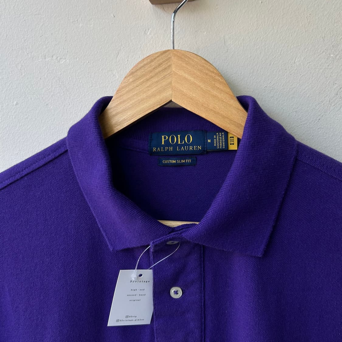 16551 - 폴로 랄프로렌 퍼플 반팔 카라티 상품이미지3