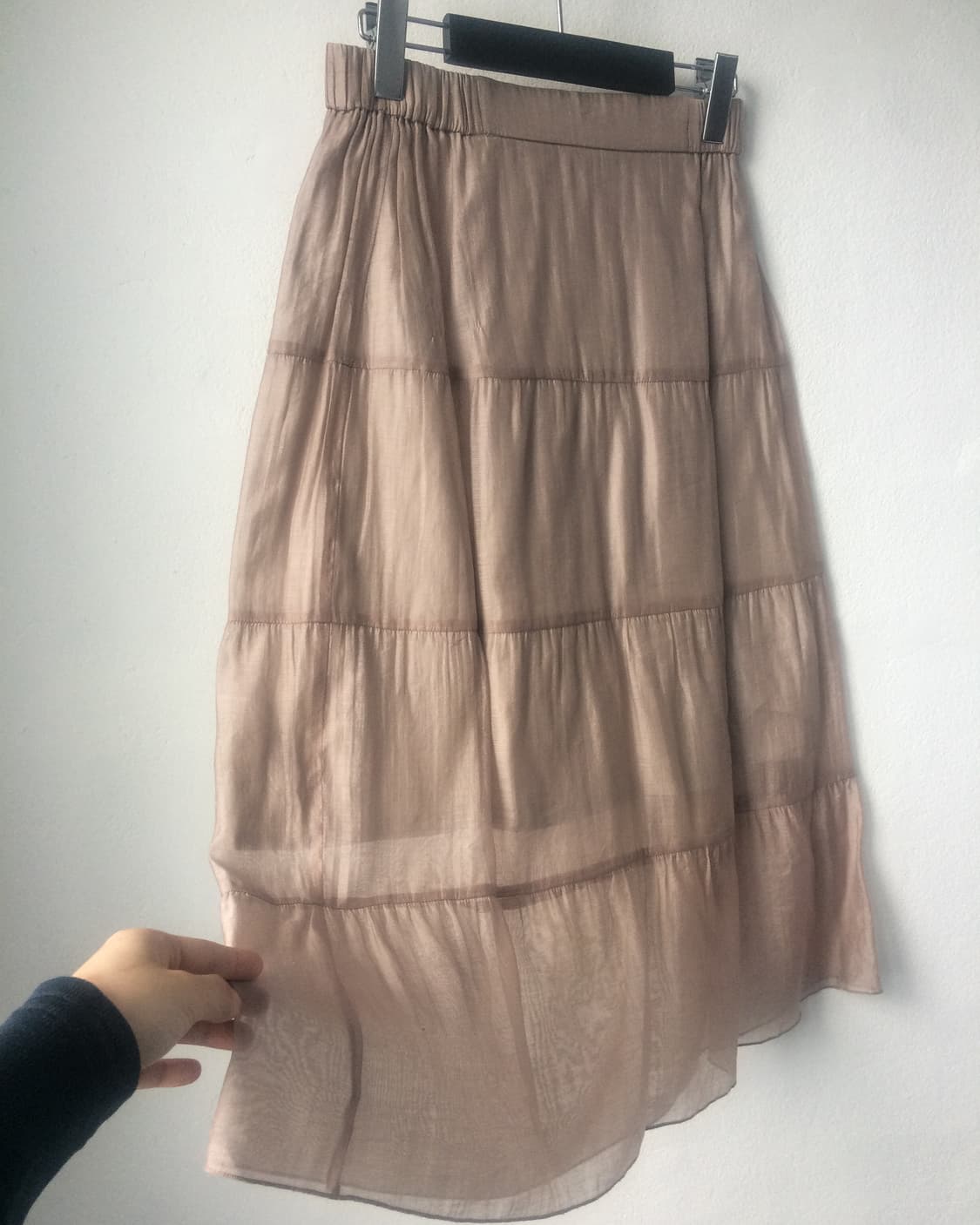 Layer long skirt 상품이미지3