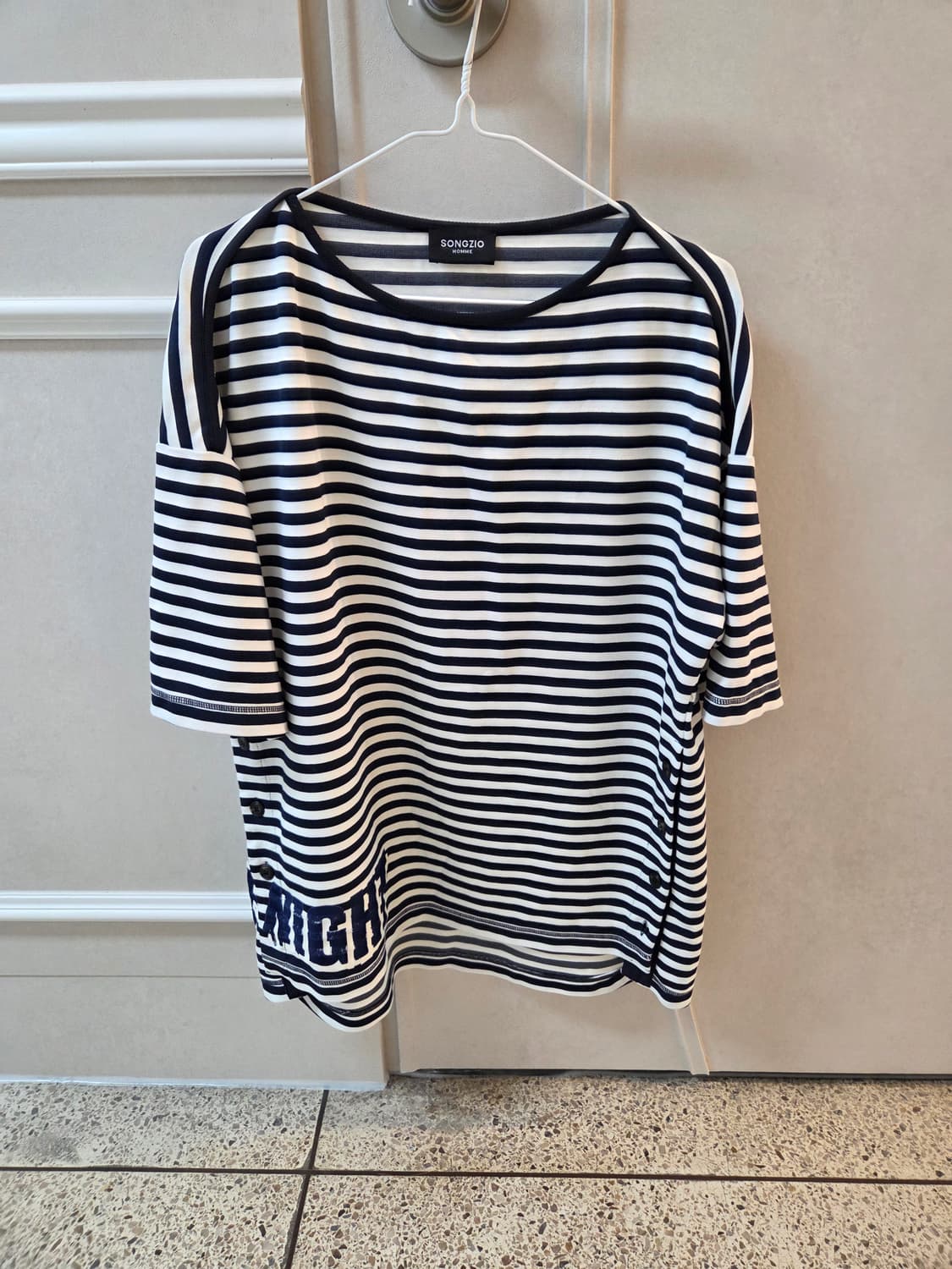 송지오옴모 오버핏 반팔 46 상품이미지1