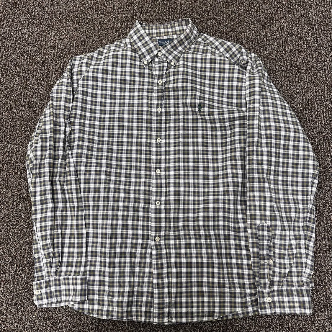 POLO 폴로 랄프로렌 체크 셔츠 남방 2XL 상품이미지1