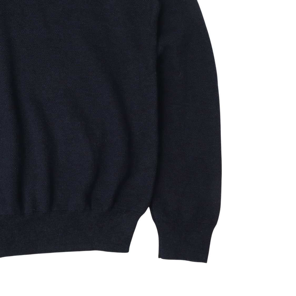 폴로 랄프로렌 네이비 피마코튼 브이넥 니트 상품이미지4
