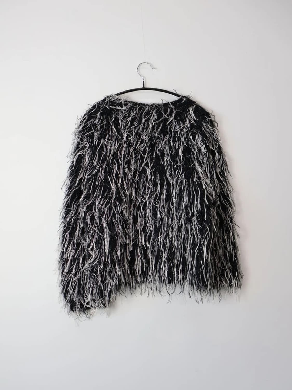 JPN Shaggy Fringe Knit Sweater 상품이미지4