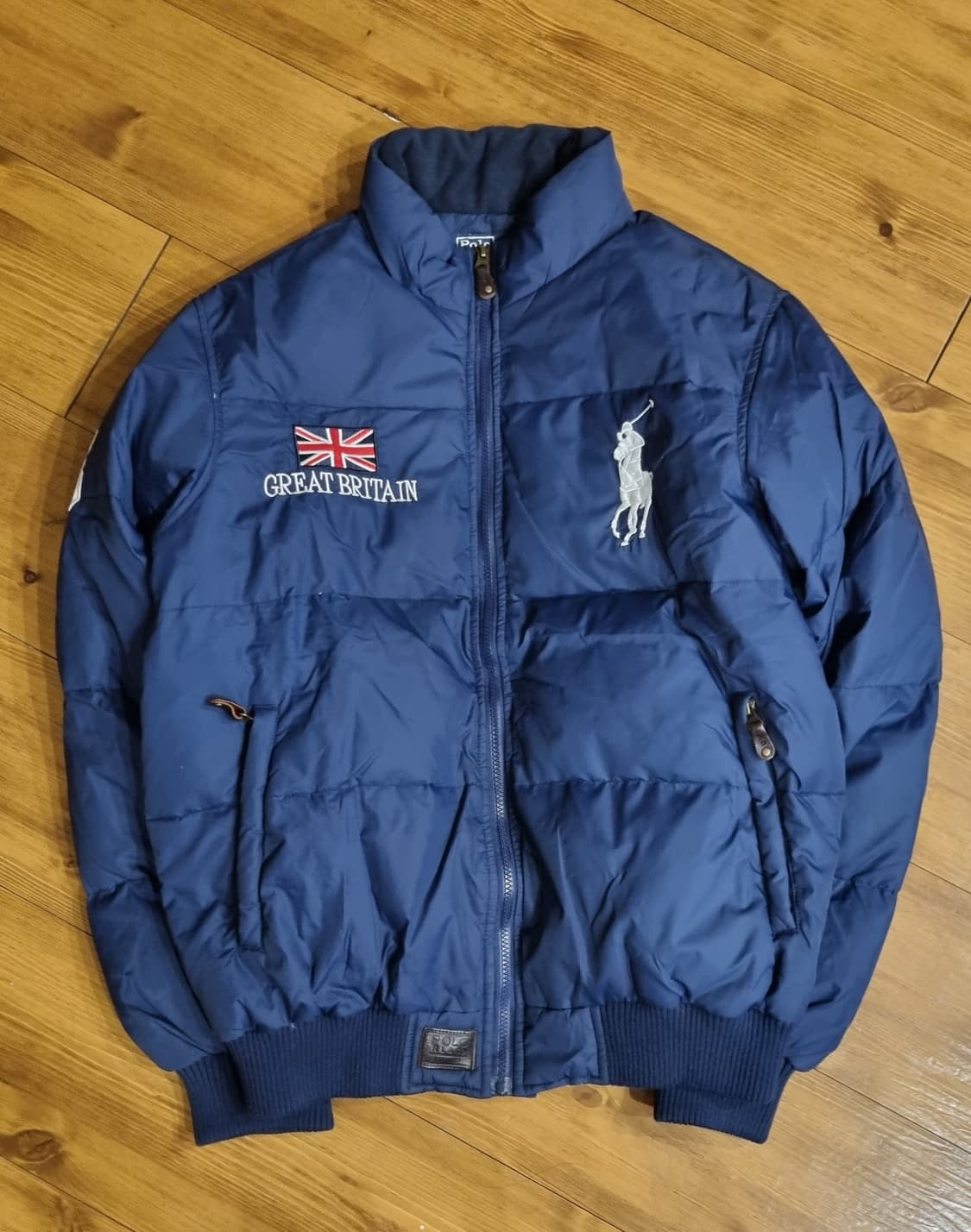 폴로 빅포니 네이비 패딩 XXL 상품이미지1