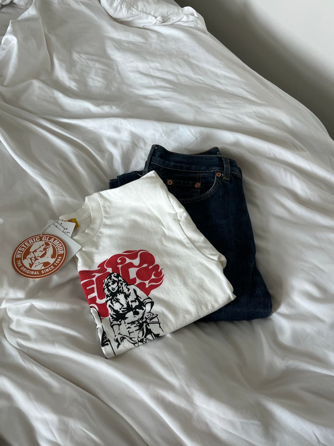 HystericGlamour Hit the road 치비 티셔츠 상품이미지2