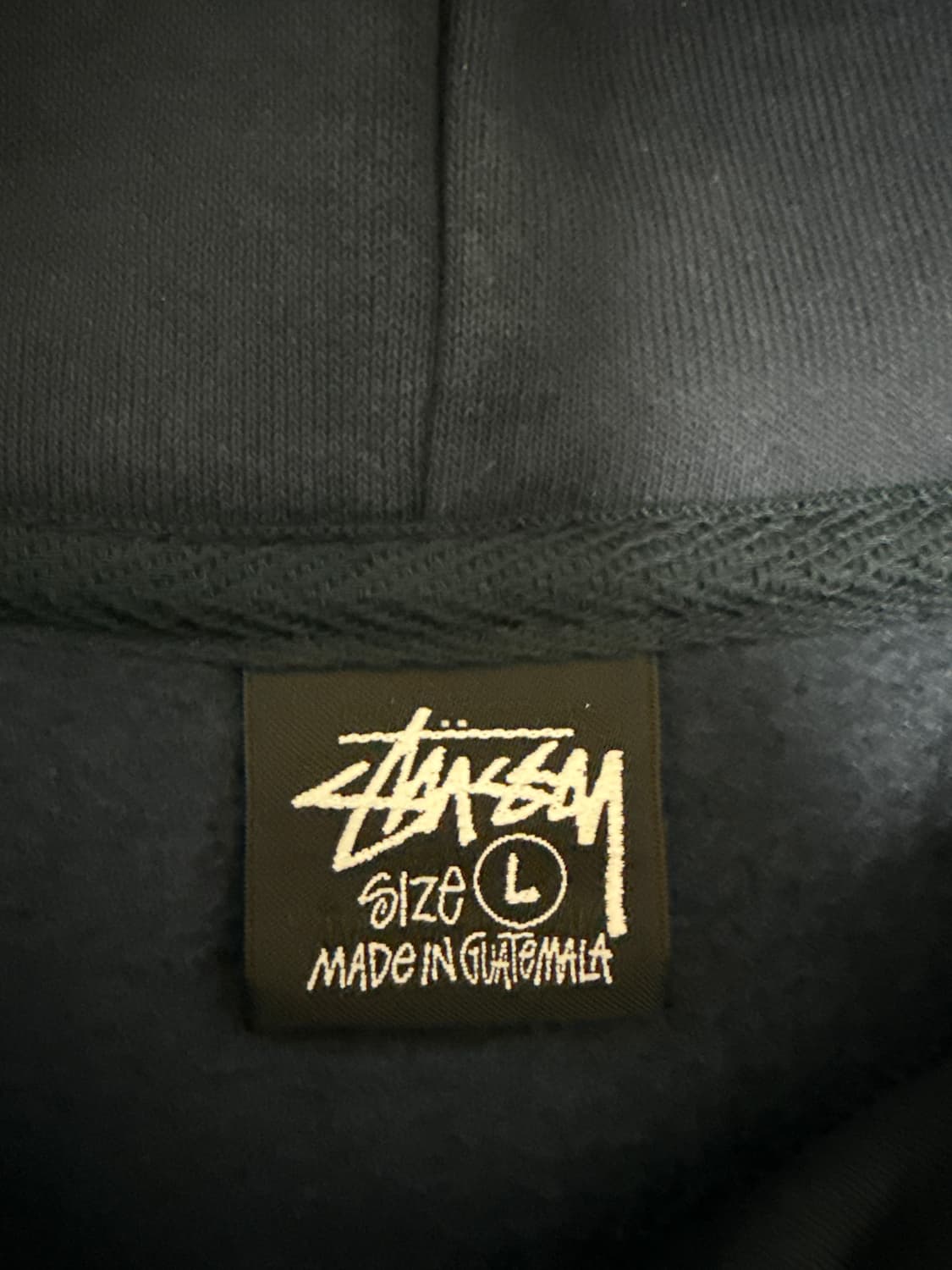 스투시 서울2025네이비 후드티 상품이미지2