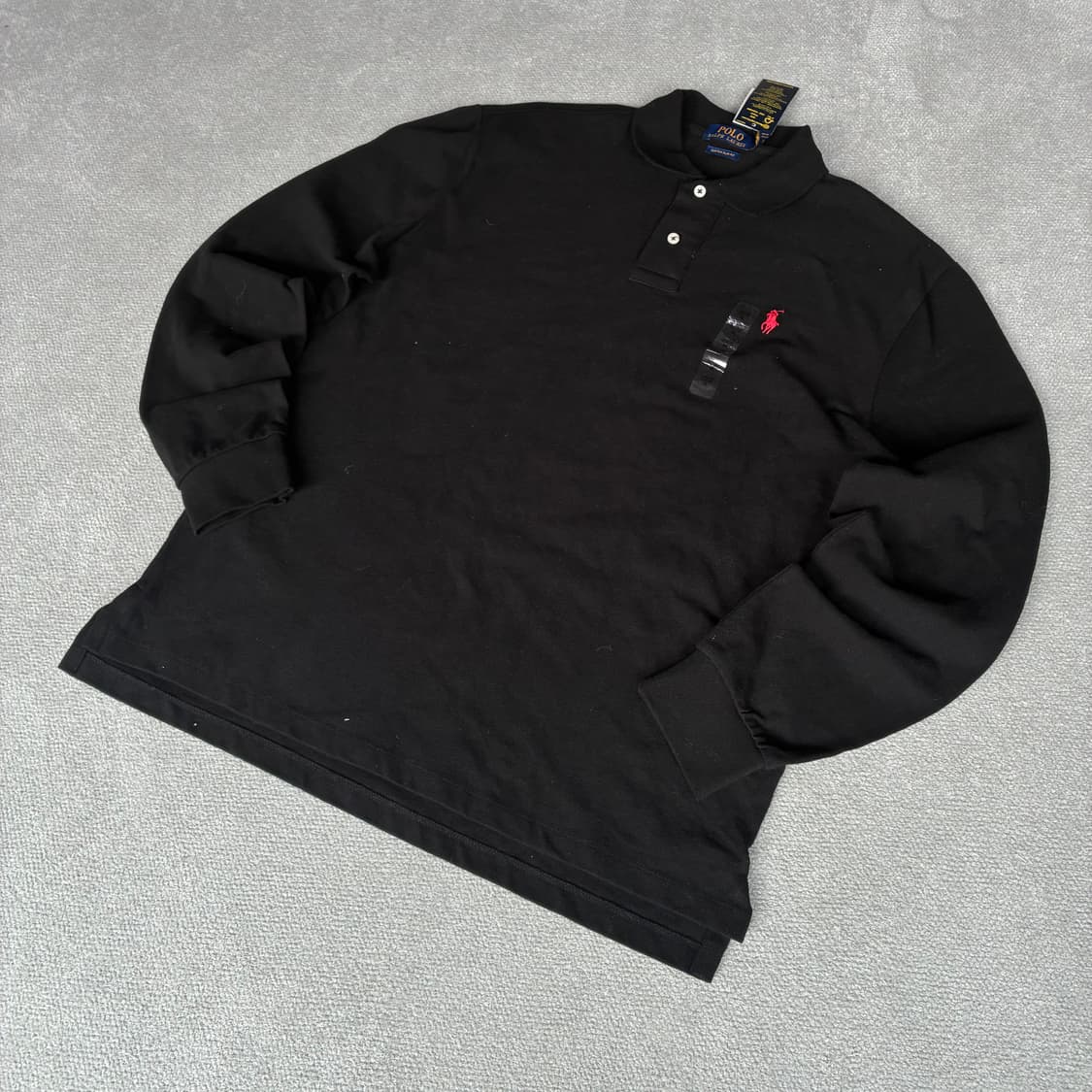 폴로 랄프로렌 블랙 카라 XL 상품이미지1