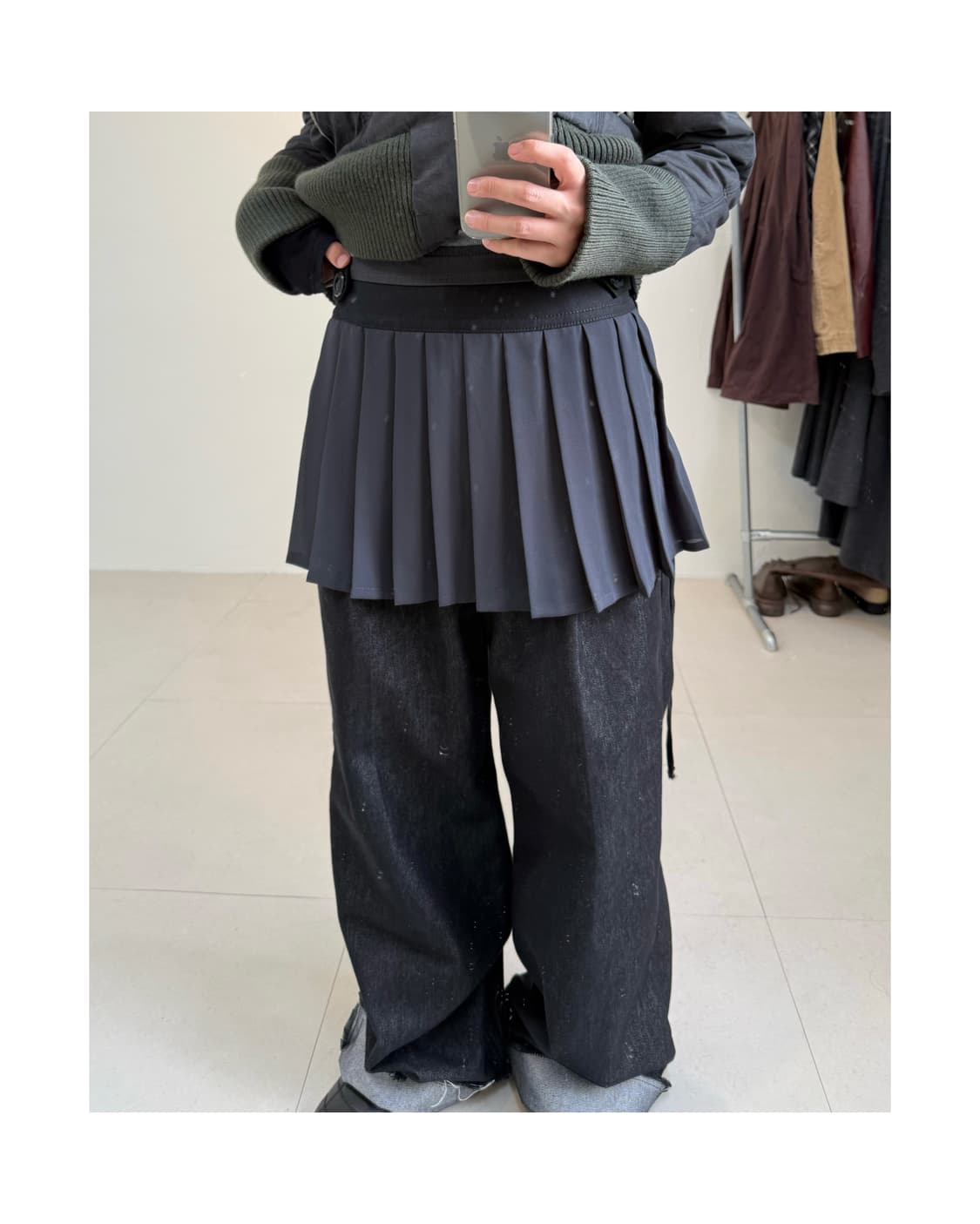 빈티지 레이어드 스커트(개인결제창) 상품이미지3