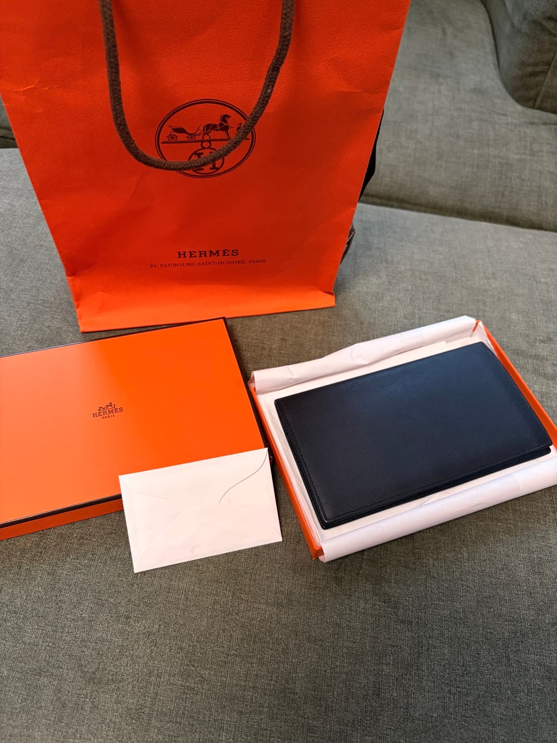 HERMES Citizen Twill Long Wallet 상품이미지1
