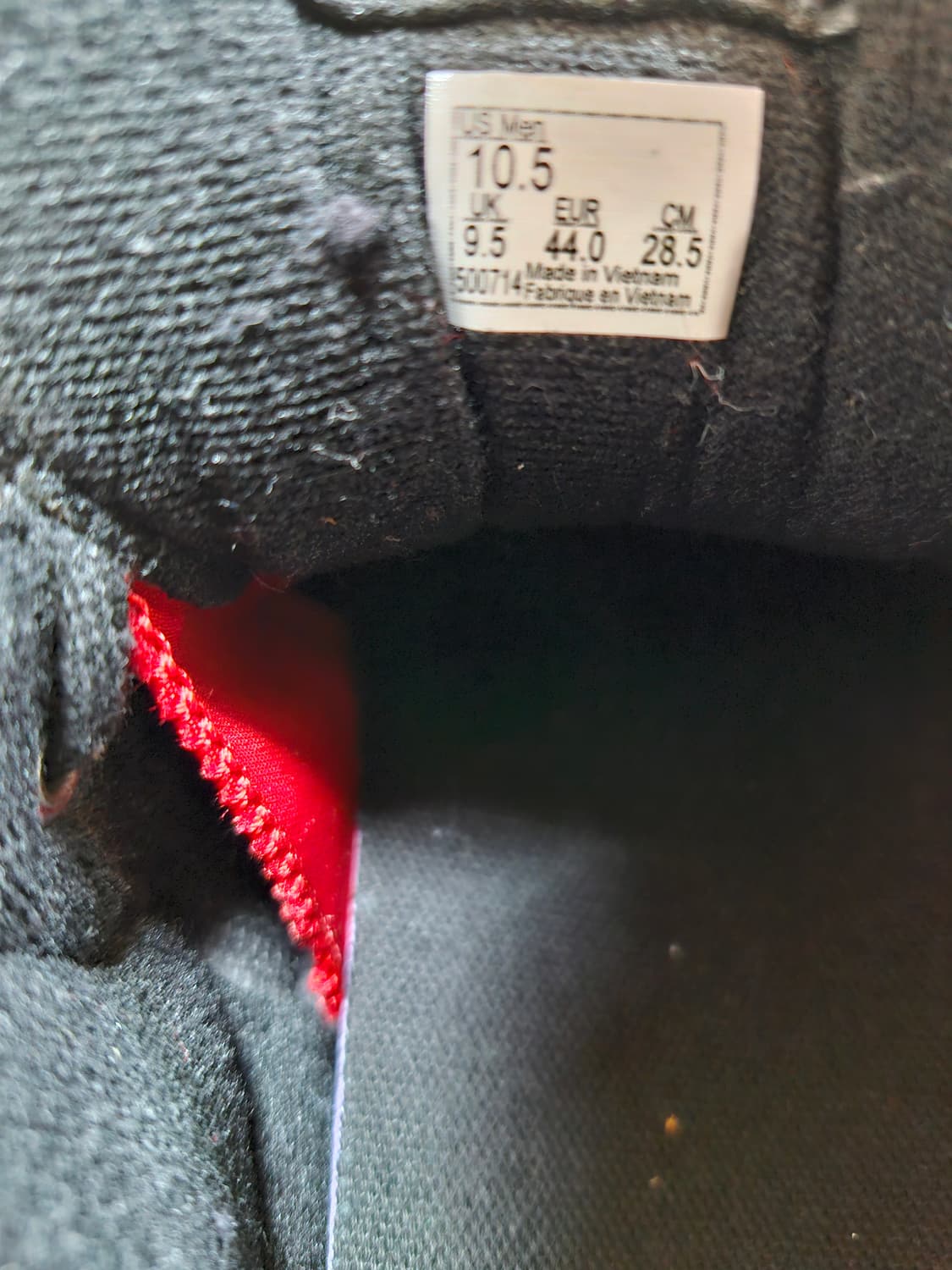 반스 하프캡 웹 차콜 색상 285사이즈 판매합니다 상품이미지5