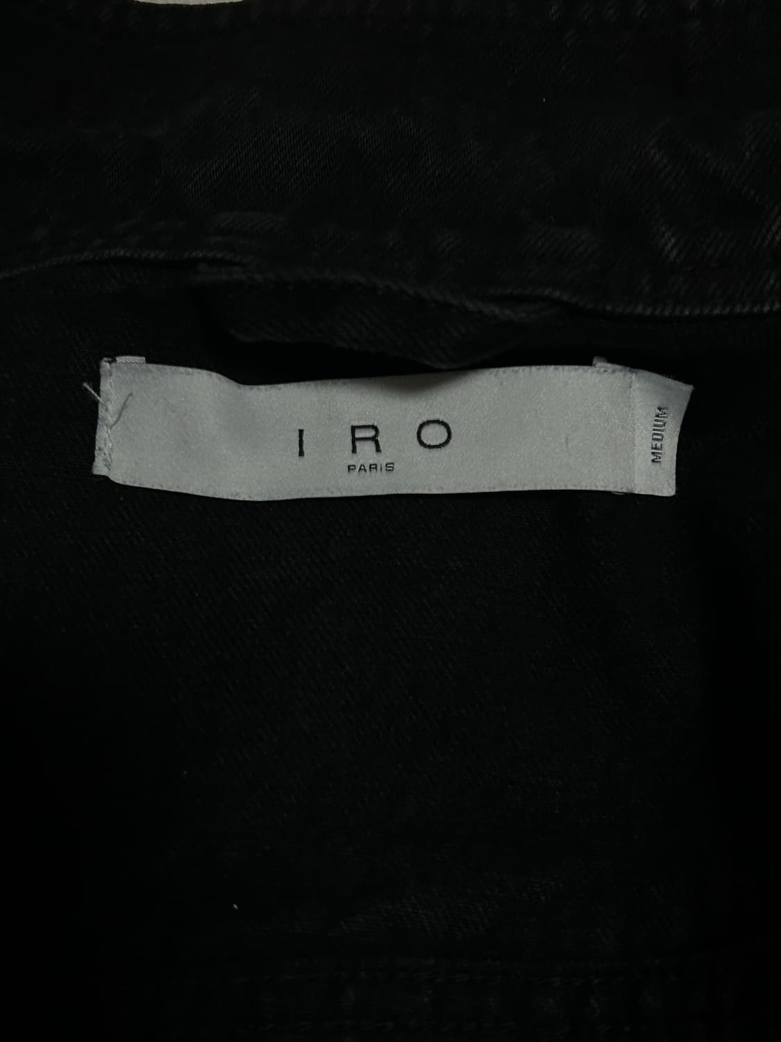 IRO 더블 플래킷 데님 블루종 남성 M 상품이미지6