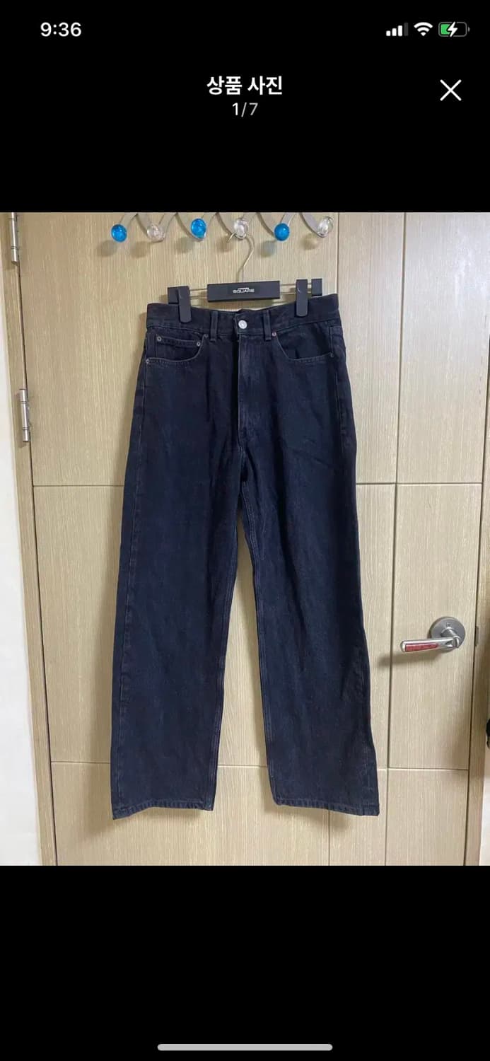 TOMAS MORE 토마스모어 블랙 데님 M사이즈 상품이미지1