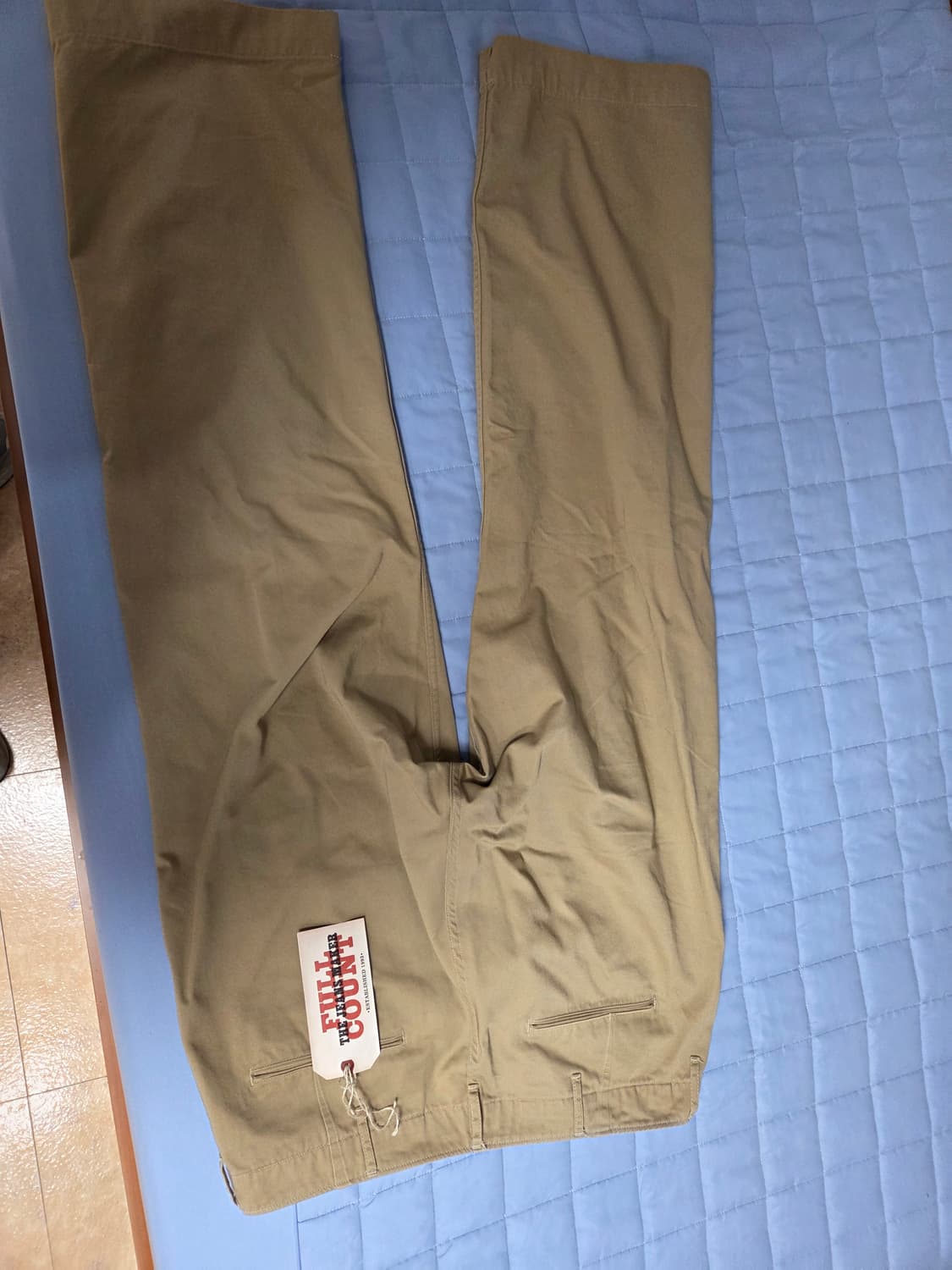 풀카운트 1201 US ARMY 치노 와이드 스트레이트 핏 트라우저 36 상품이미지4