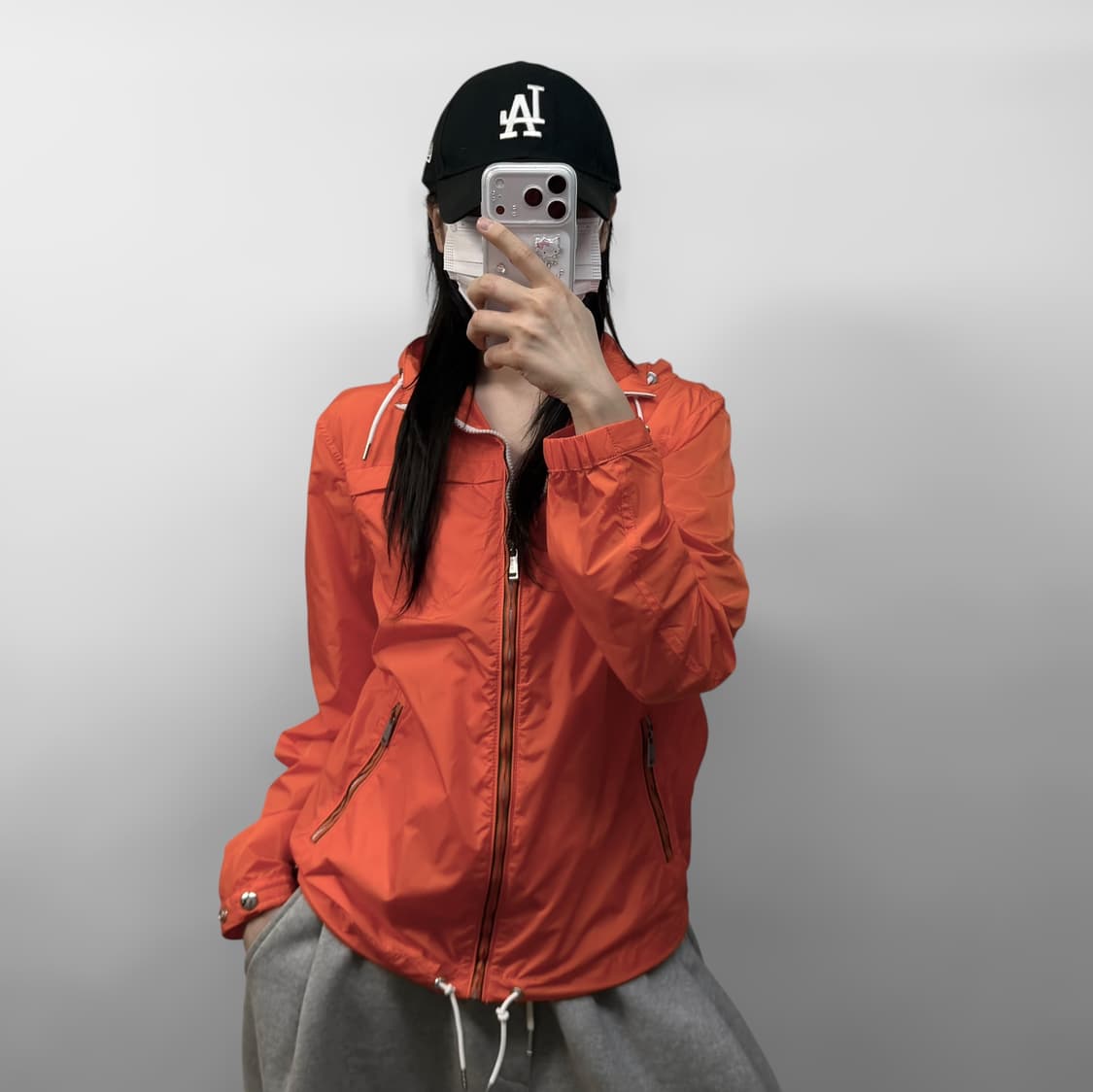 폴로 랄프로렌 와펜 패치 로고 패커블 나일론 바람막이 자켓 상품이미지1