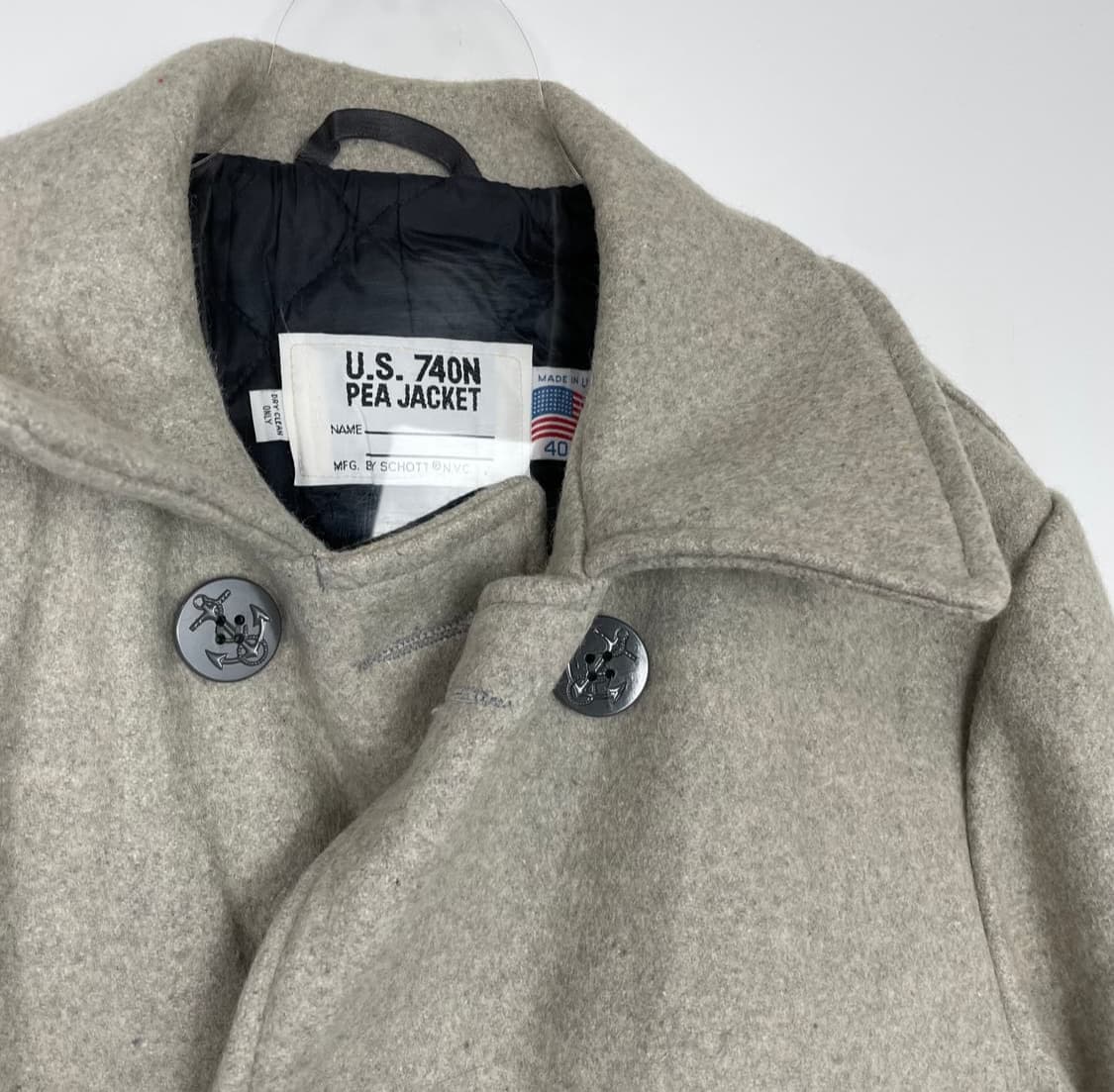 쇼트 schott 해군 피코트 상품이미지3