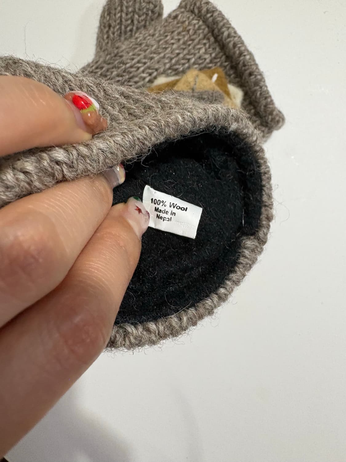 네팔 핸드니트 장갑 상품이미지3