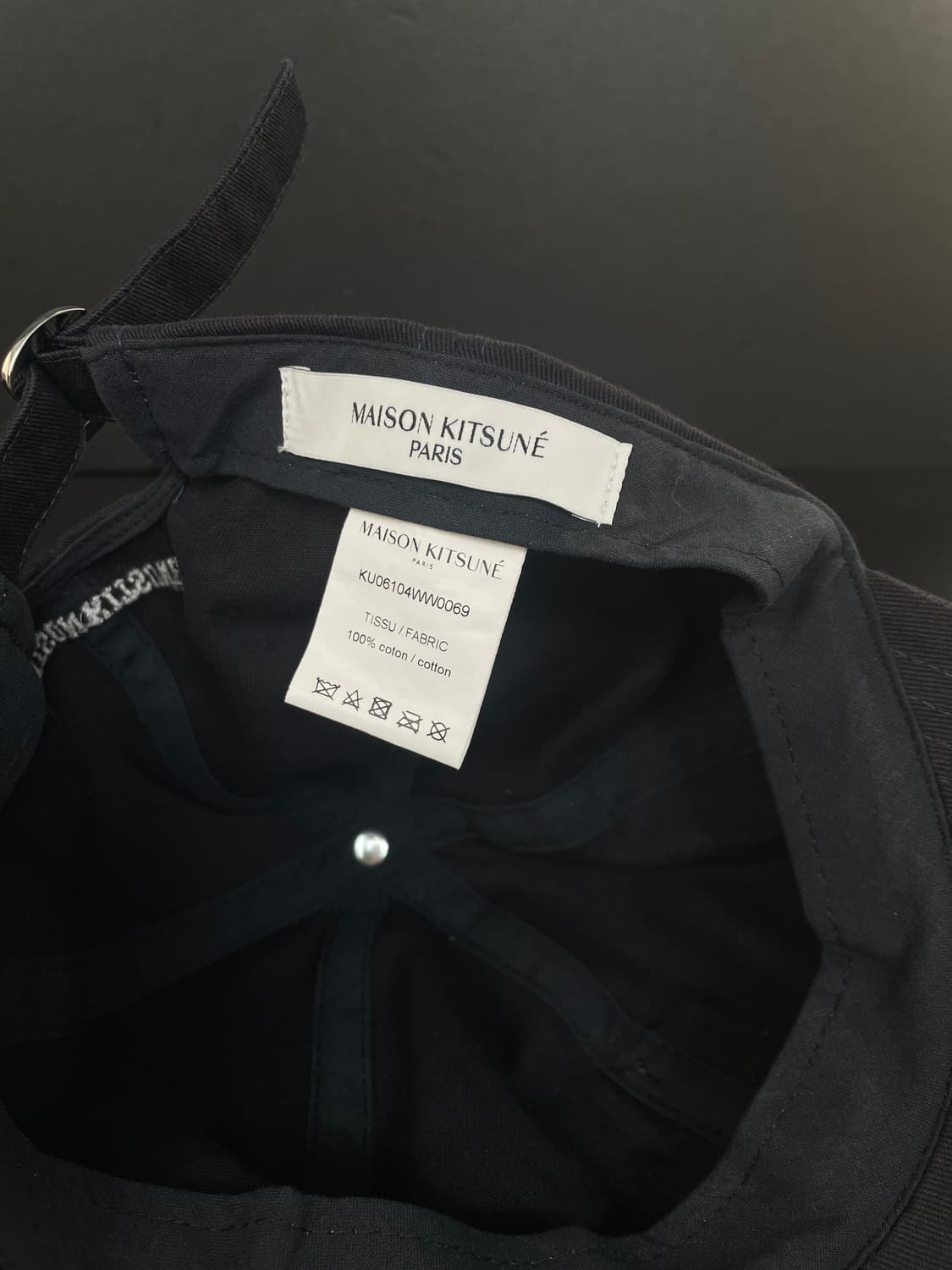 메종 키츠네 드레스드 폭스 6P 볼캡 상품이미지8