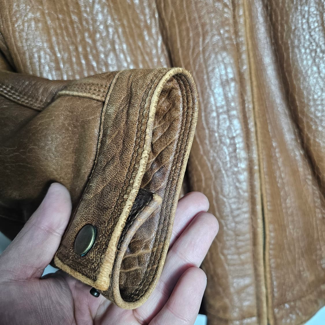 Si 양가죽 자켓 빈티지 상품이미지10