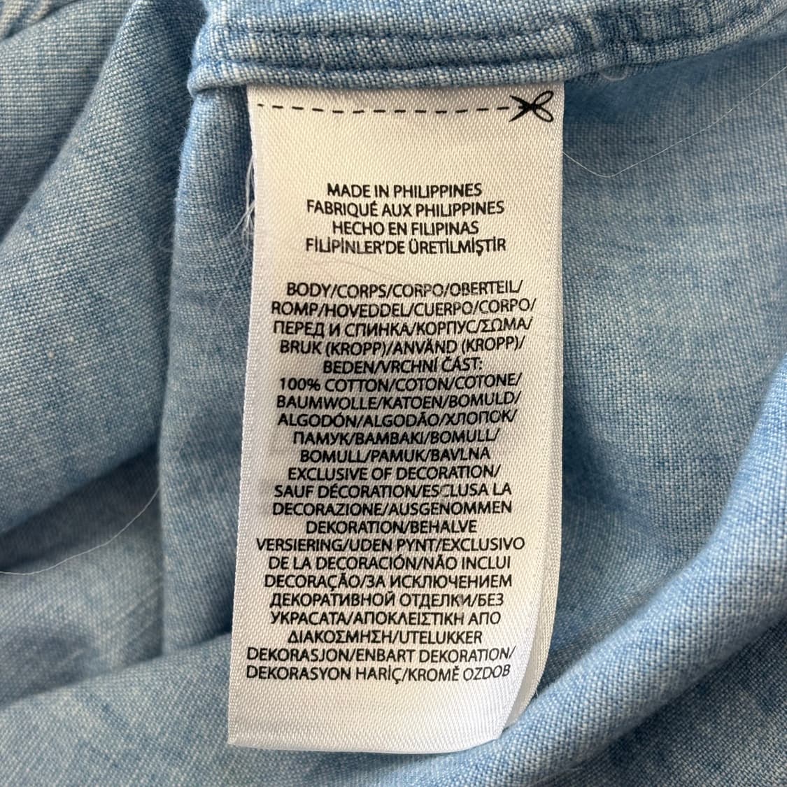 M 폴로랄프로렌 샴브레이 셔츠  상품이미지5