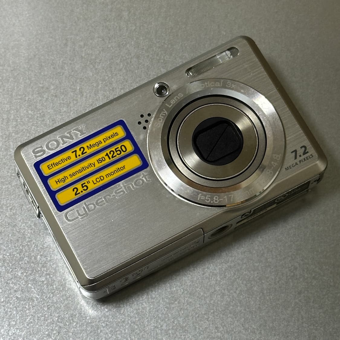 소니 dsc-s750 판매합니다 ! 상품이미지1