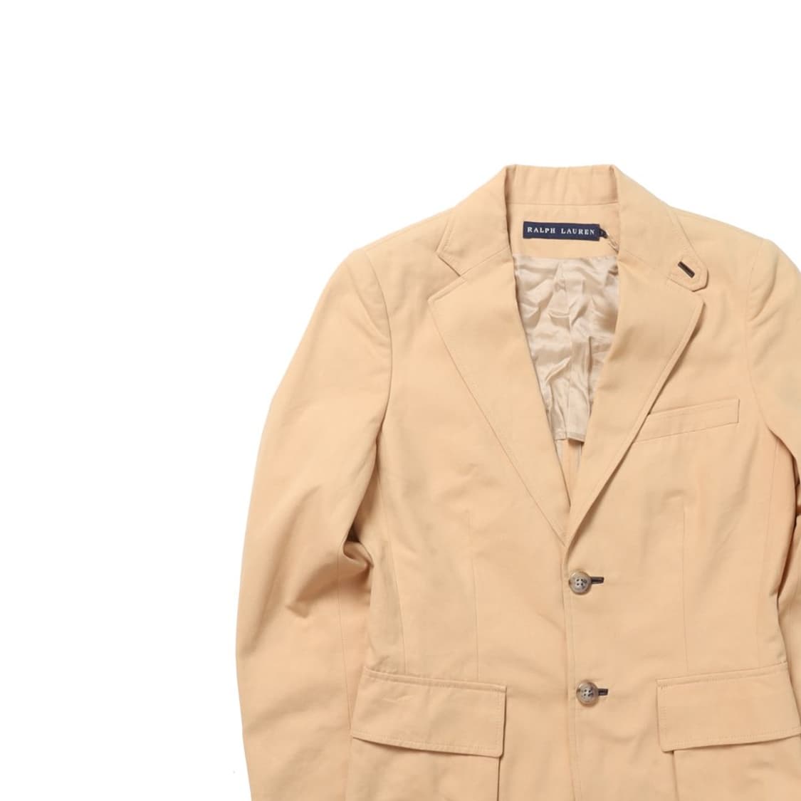 RALPH LAUREN 2B Cotton Blazer 상품이미지2