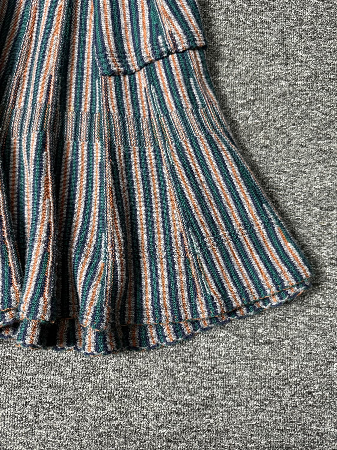 SYSTEM 니트 스트라이프 스커트 상품이미지3