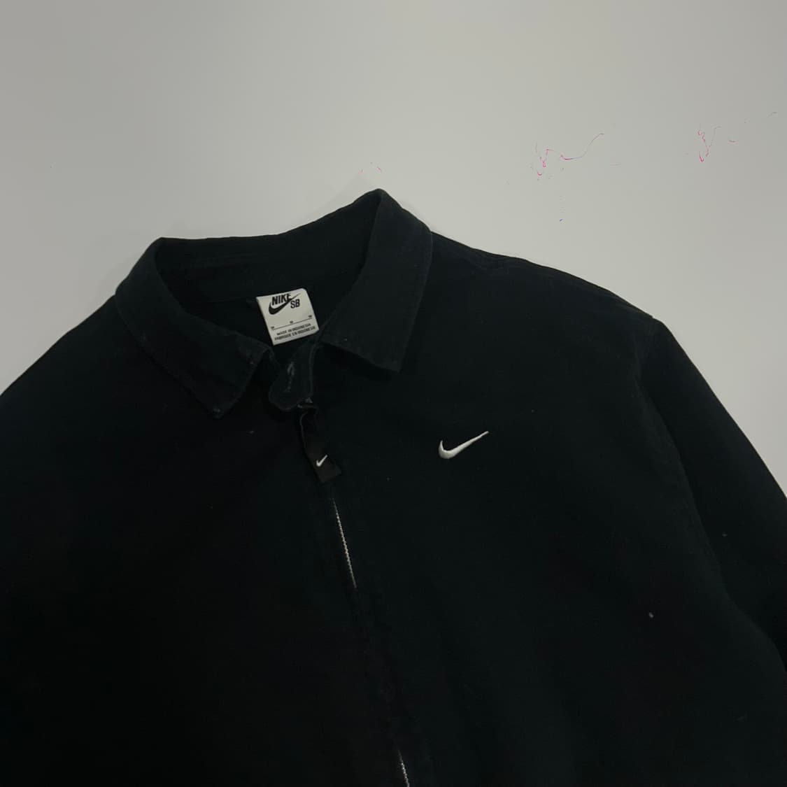 Nike 나이키 스우시 블랙 코튼 블루종 자켓 상품이미지4