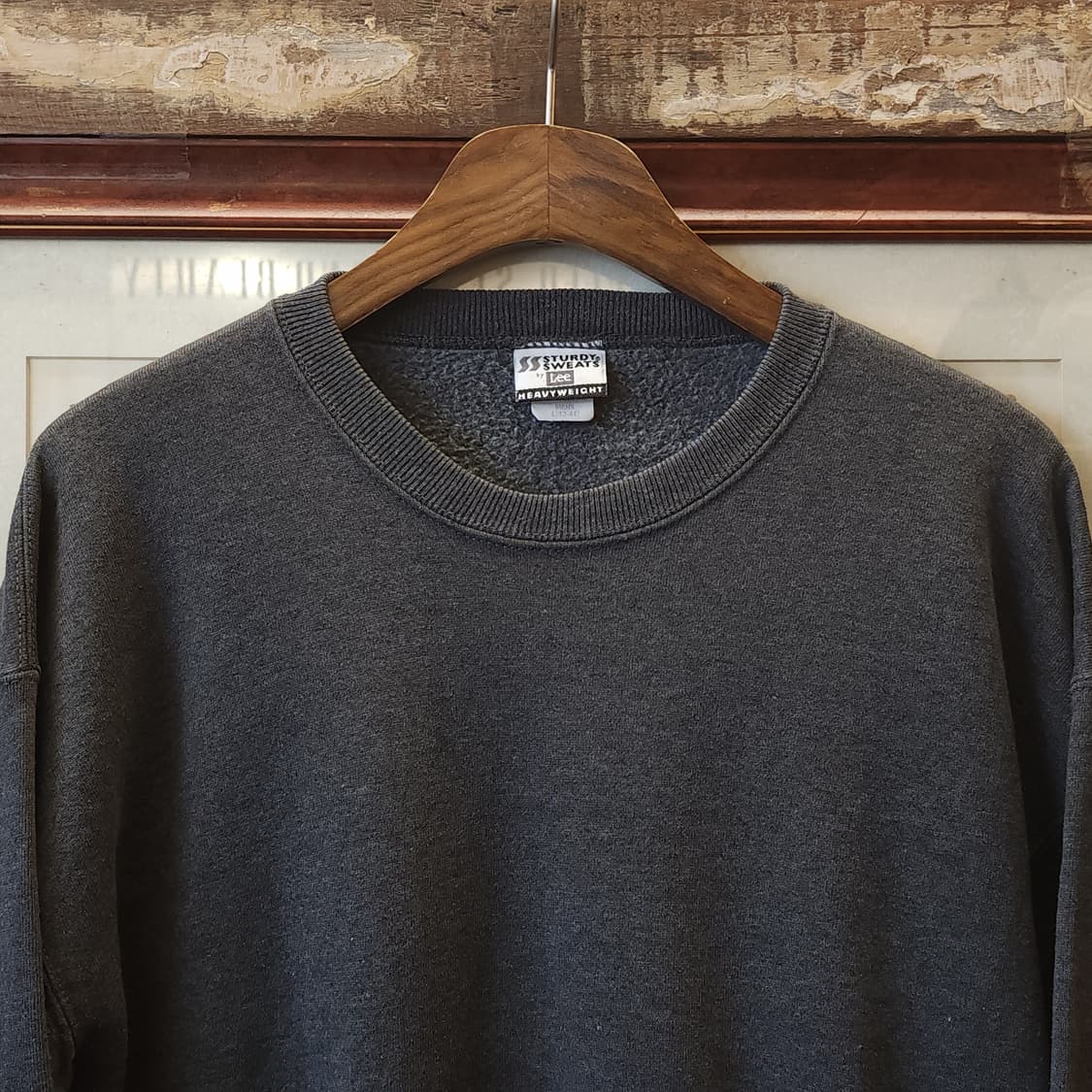 90s lee 빈티지 스웻셔츠 플레인 스웻셔츠 그레이 L 상품이미지3