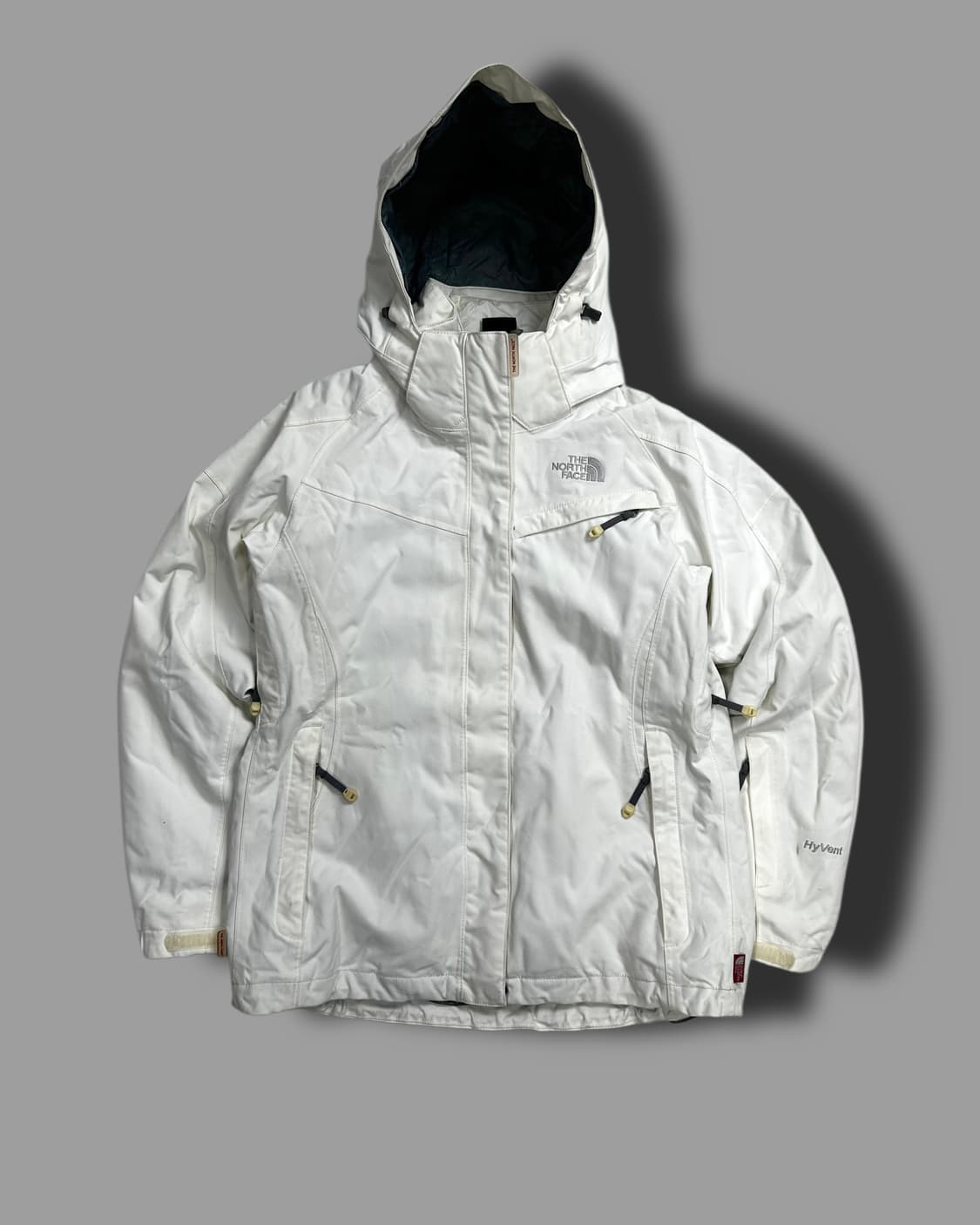 노스페이스 하이벤트 화이트 바람막이 S 상품이미지4