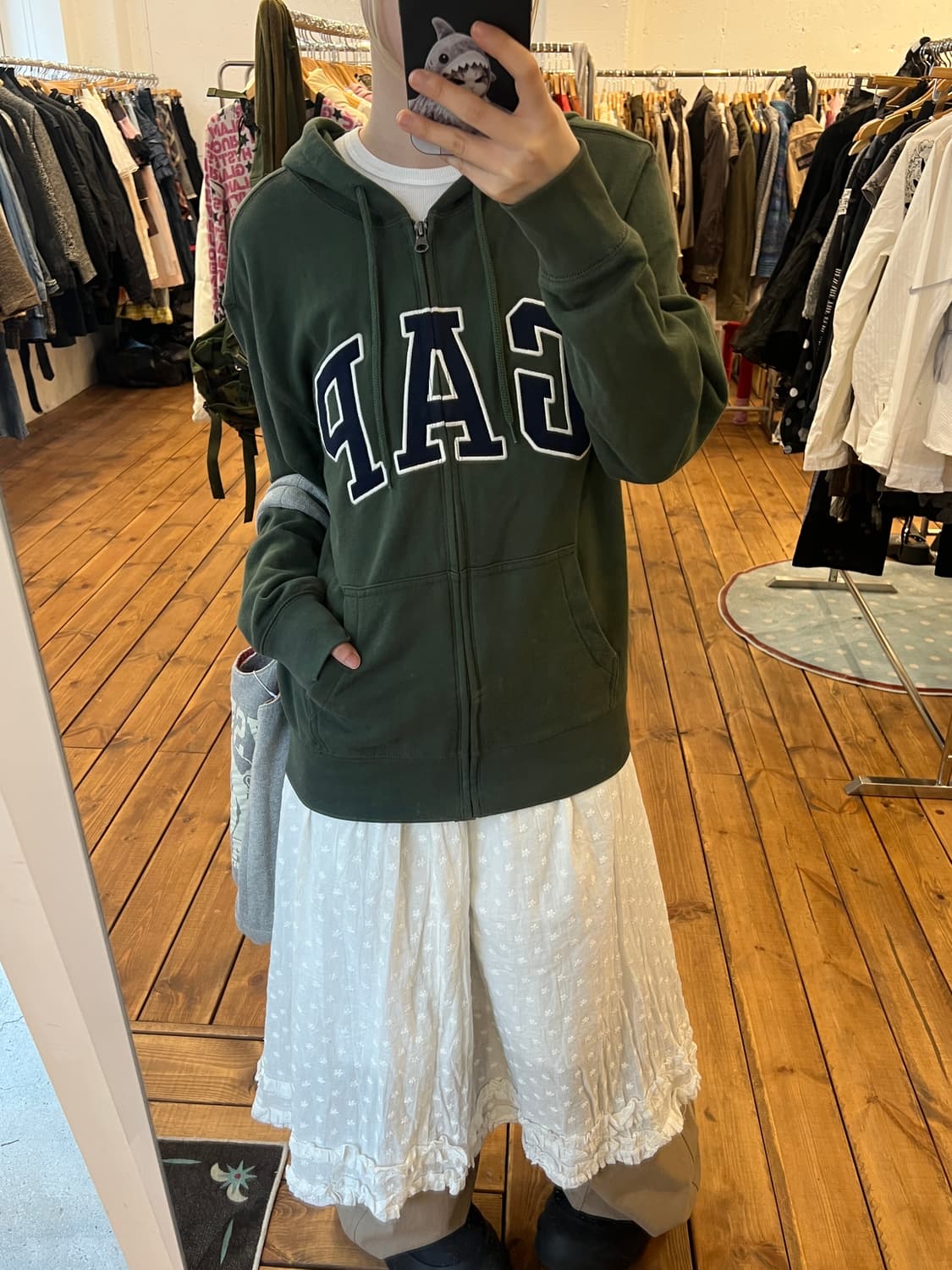 GAP 카키 후드집업 상품이미지6