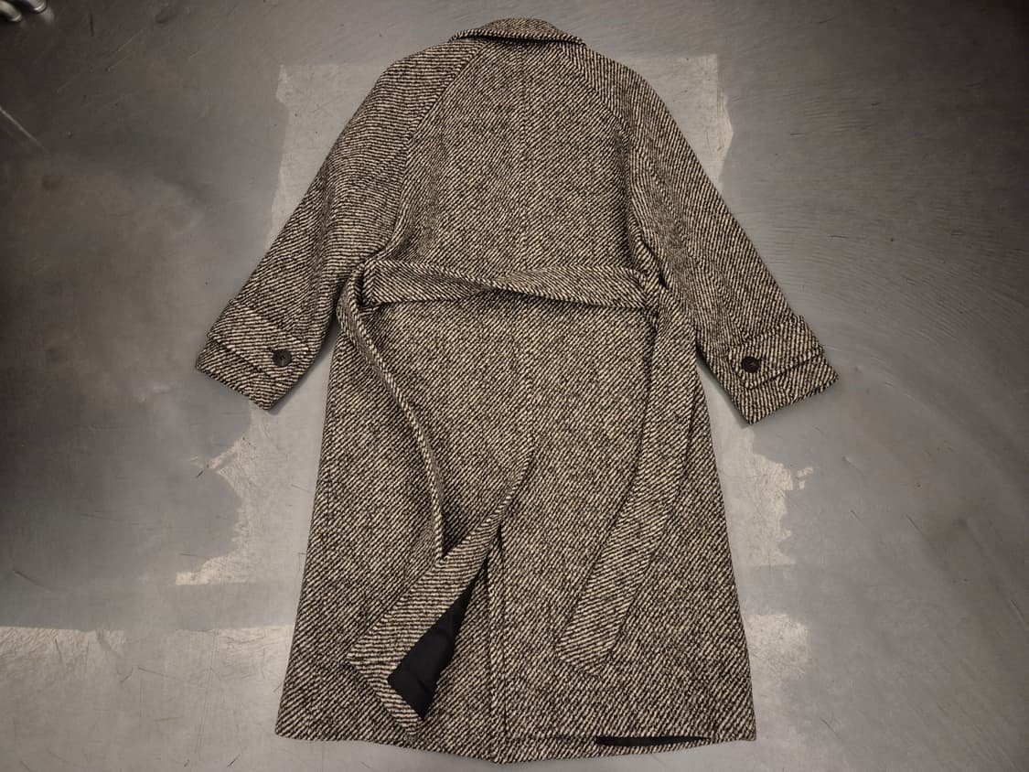 22fw 솔리드옴므 헤링본 울 코트 상품이미지4