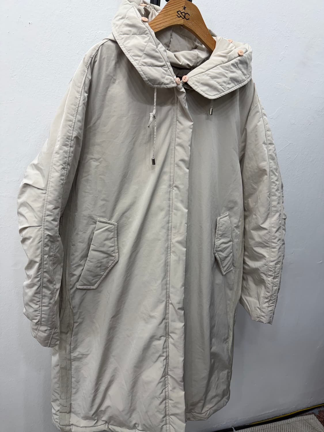 정품) 아테스토니 여성 후드 구스패딩 S 상품이미지2