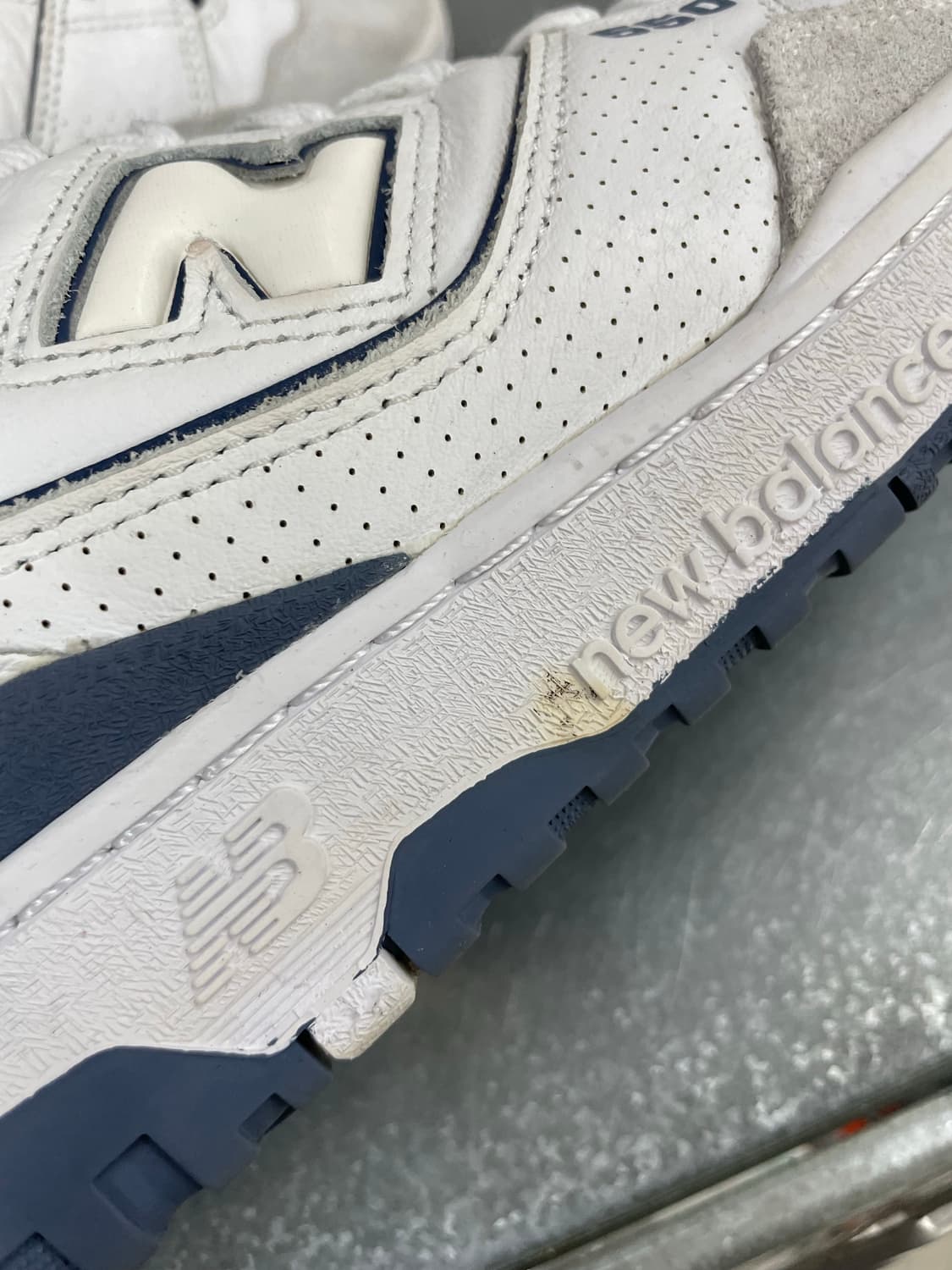 뉴발란스 550 화이트 빈티지 인디고 270 (gr-4003) 상품이미지7