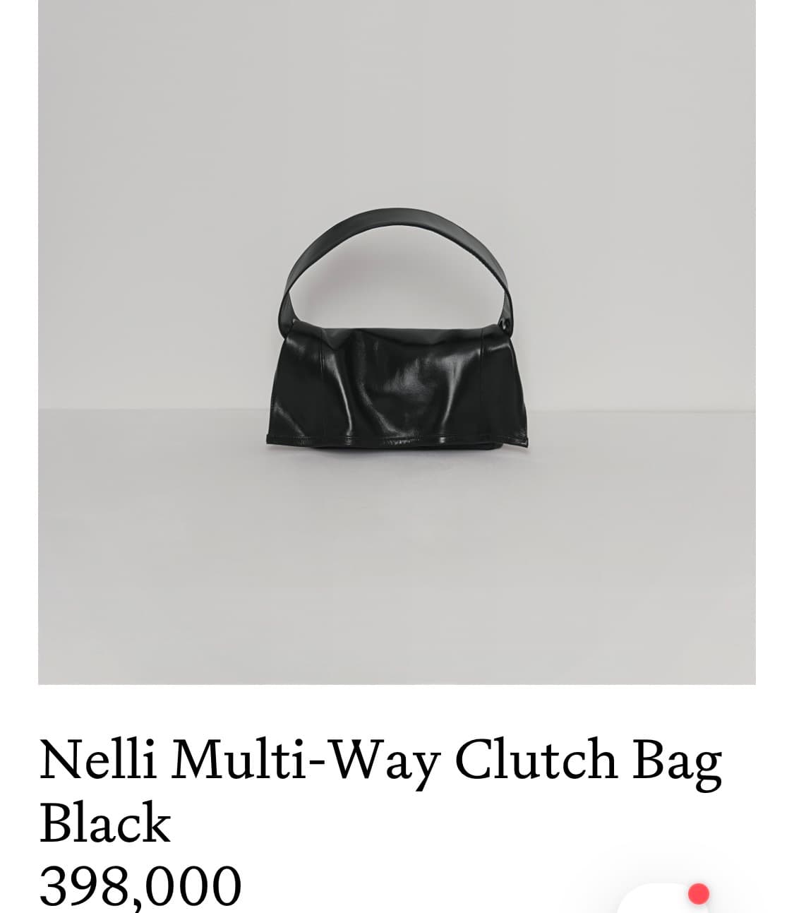 THEILMA 더일마 넬리 클러치백 소가죽 상품이미지1