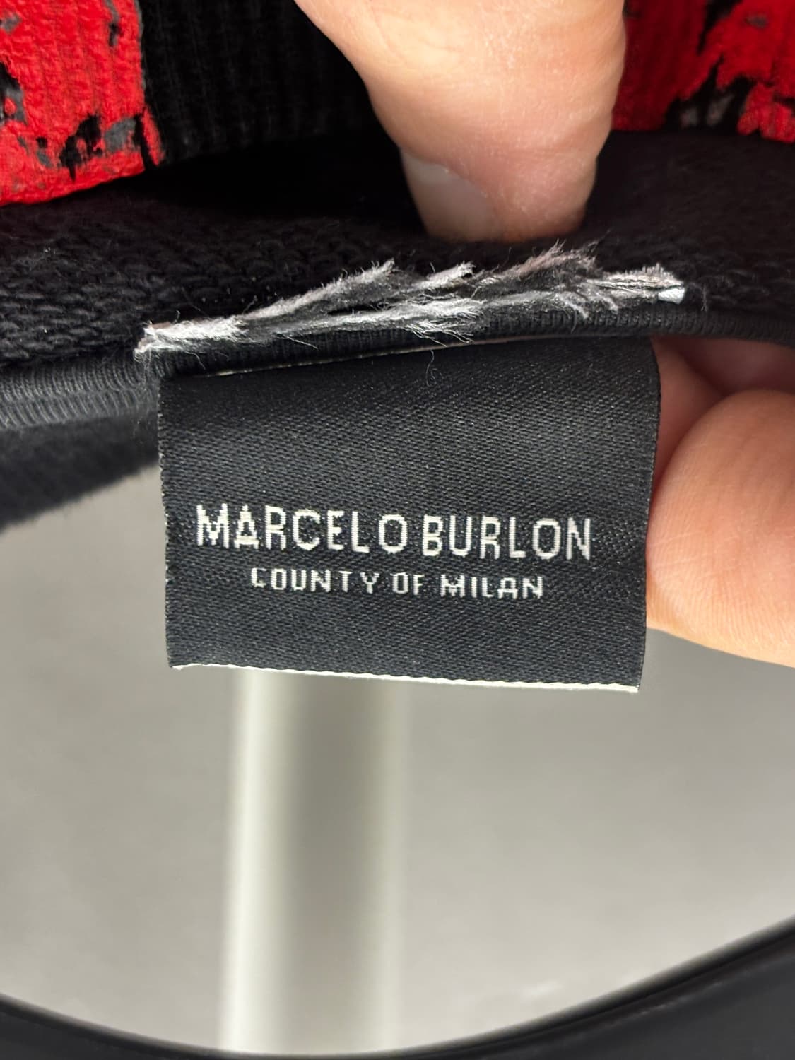 마르셀로 불론 레드 윙 블랙 스웻셔츠 상품이미지3