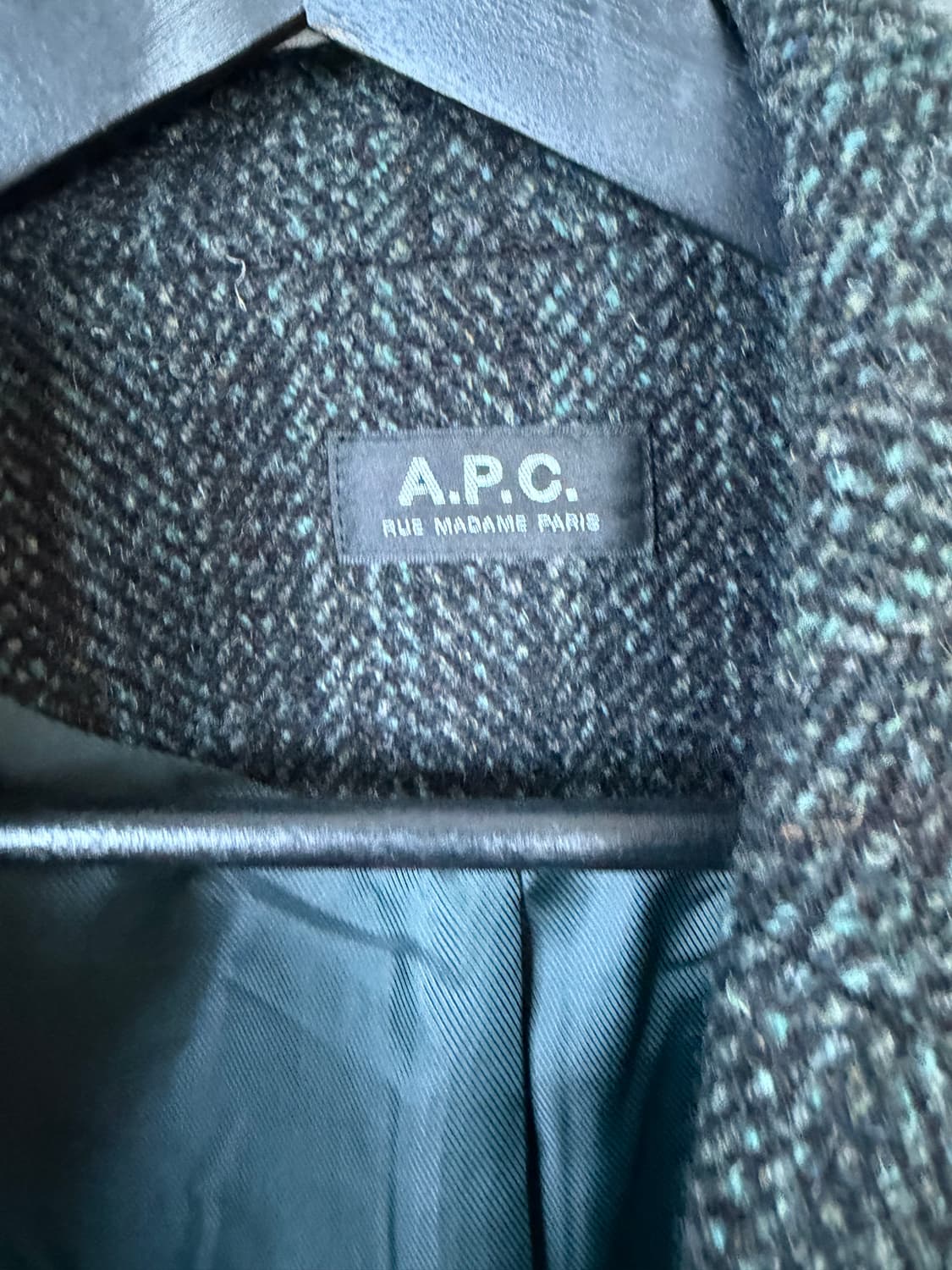 A.P.C. 아페쎄 다크그린 자켓 상품이미지3