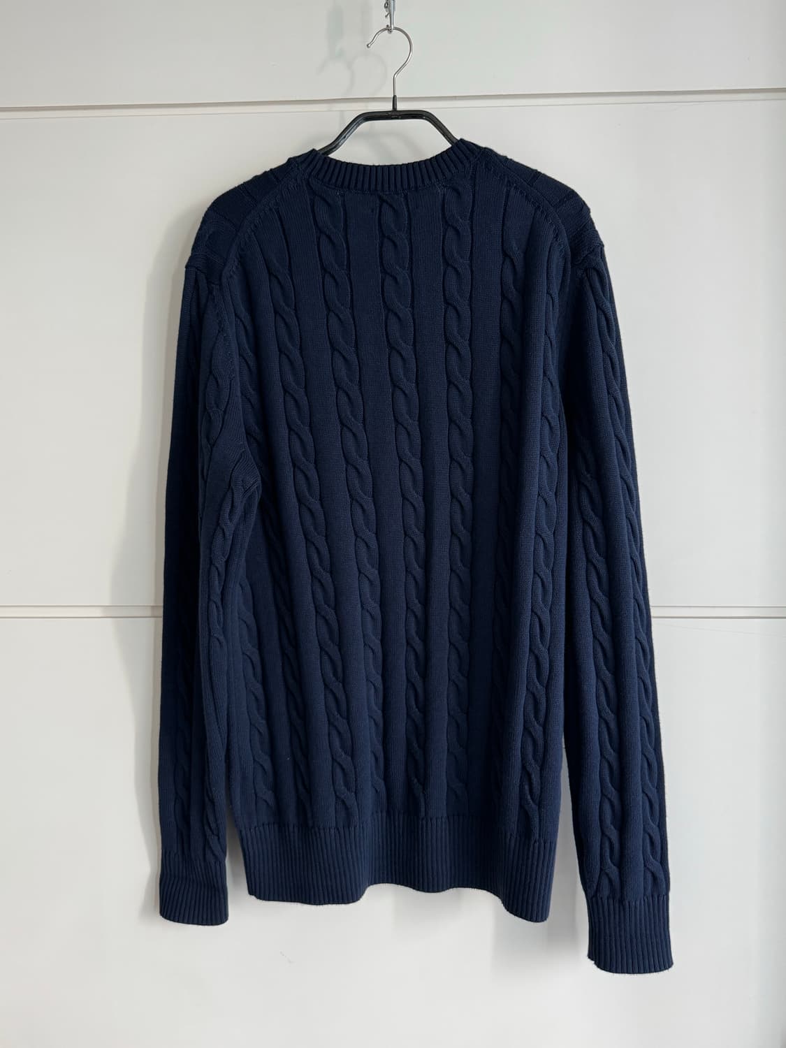 브룩스브라더스 네이비 꽈배기 니트  / S사이즈 상품이미지5