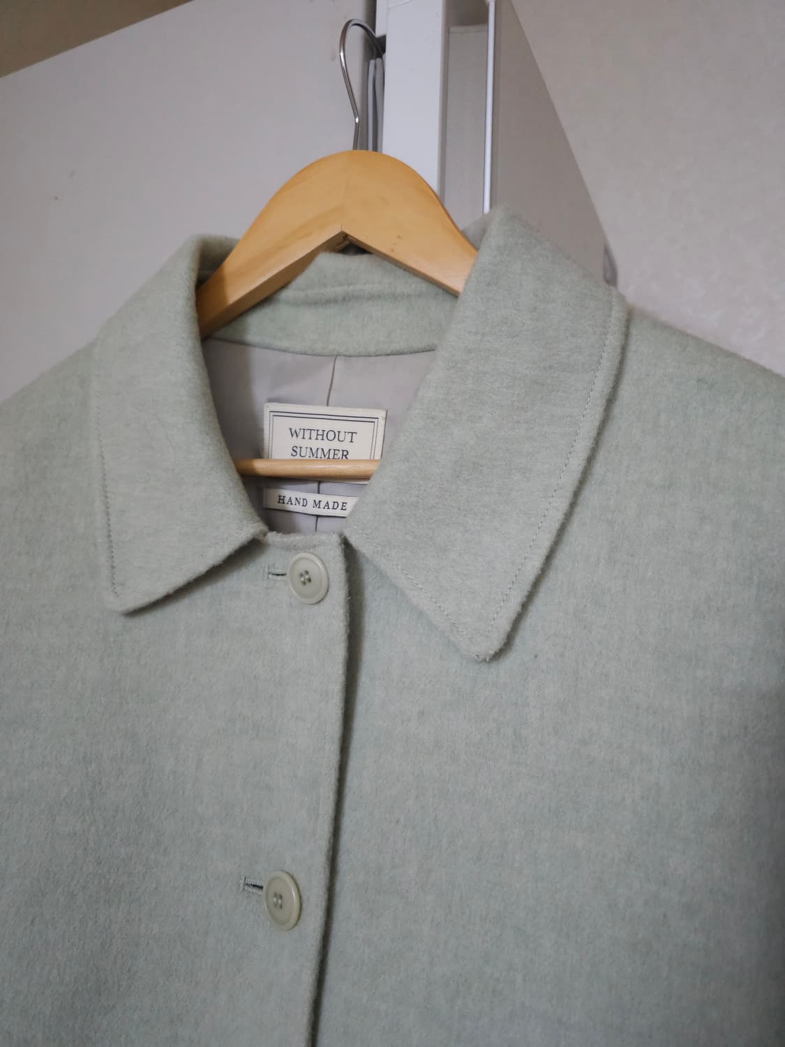 위드아웃썸머 핸드메이드 숏코트 상품이미지2